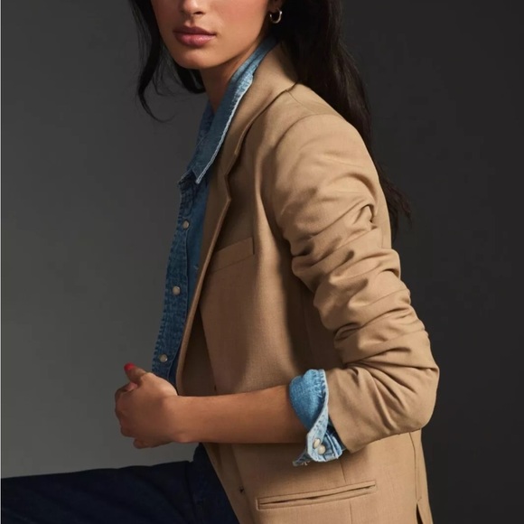 Maeve Double-Breasted Blazer - Picture 6 of 10